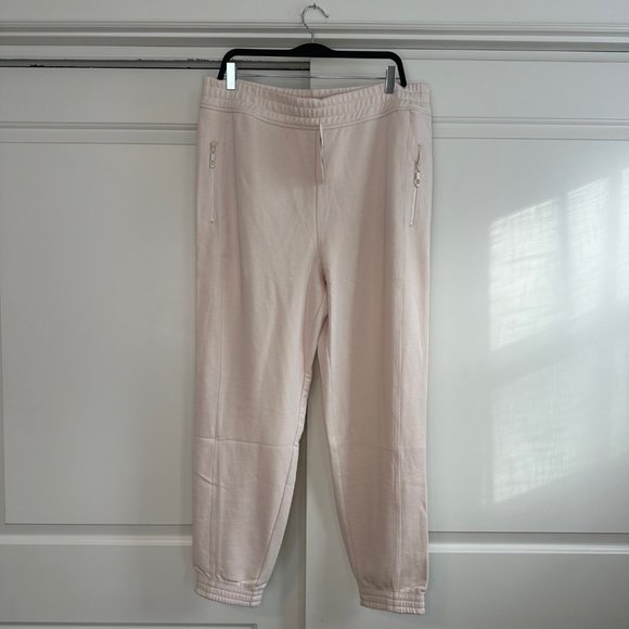 Fabletics Cream Eco-Conscious Slim Sweatpants - NEW - Picture 6 of 13